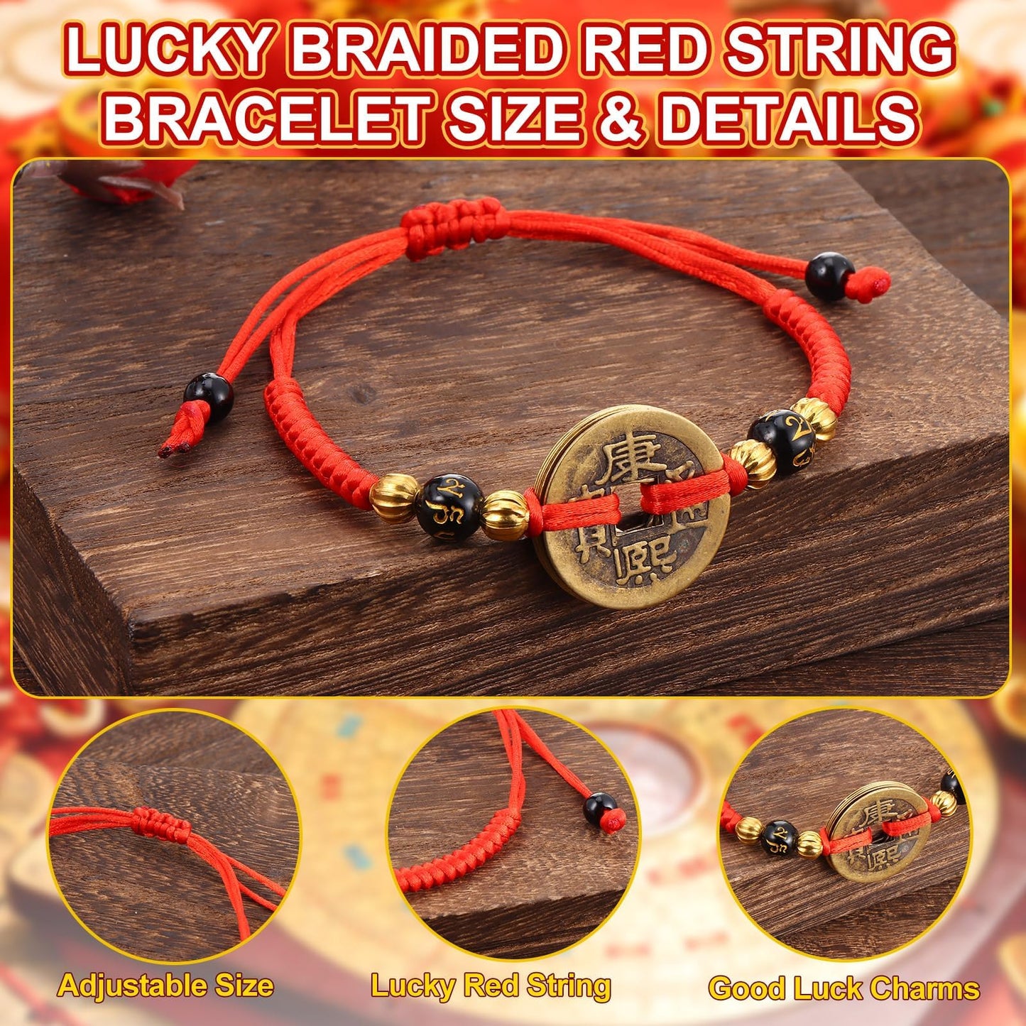 3 Pieces Feng Shui Money Frog Lucky Money Toad Decorations Chinese Knot Lucky Coins with Keychain for Longevity Travel Safely Wealth Success and Good Luck for Attracting Wealth Success