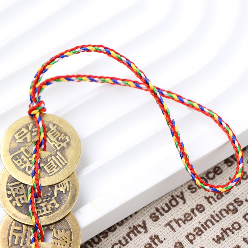 2Pcs Chinese Feng Shui Bell for Wealth and Safe Peace and Success Feng Shui Element Door Chime or Decor