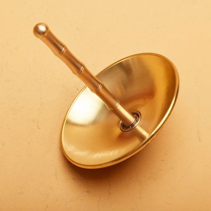 Brass Bagua Taiji Umbrella – I Ching Feng Shui Tool – Zodiac Divination Artifact – Halloween Magic Prop – 9.5CM Miniature Collector’s Edition